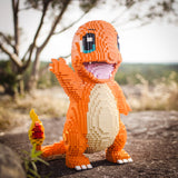 Life-Sized Fire Lizard from Bricker Builds