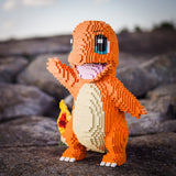 Life-Sized Fire Lizard from Bricker Builds