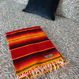Isla Serape Red Fire blanket From West Path