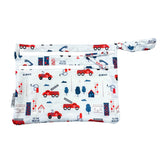 Be Brave - Firefighter - Waterproof Wet Bag (For mealtime, on-the-go, and more!) from BapronBaby