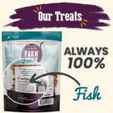 Fish Crumbles for Cats | 100% Protein Cat Treats
