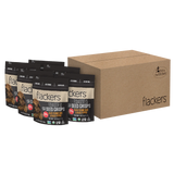 Black Pepper and Black Sesame Seed Toasted Seed Crisps (6-Pack) from Flackers