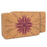 Artist Cork Yoga Block Set from Yoloha Yoga