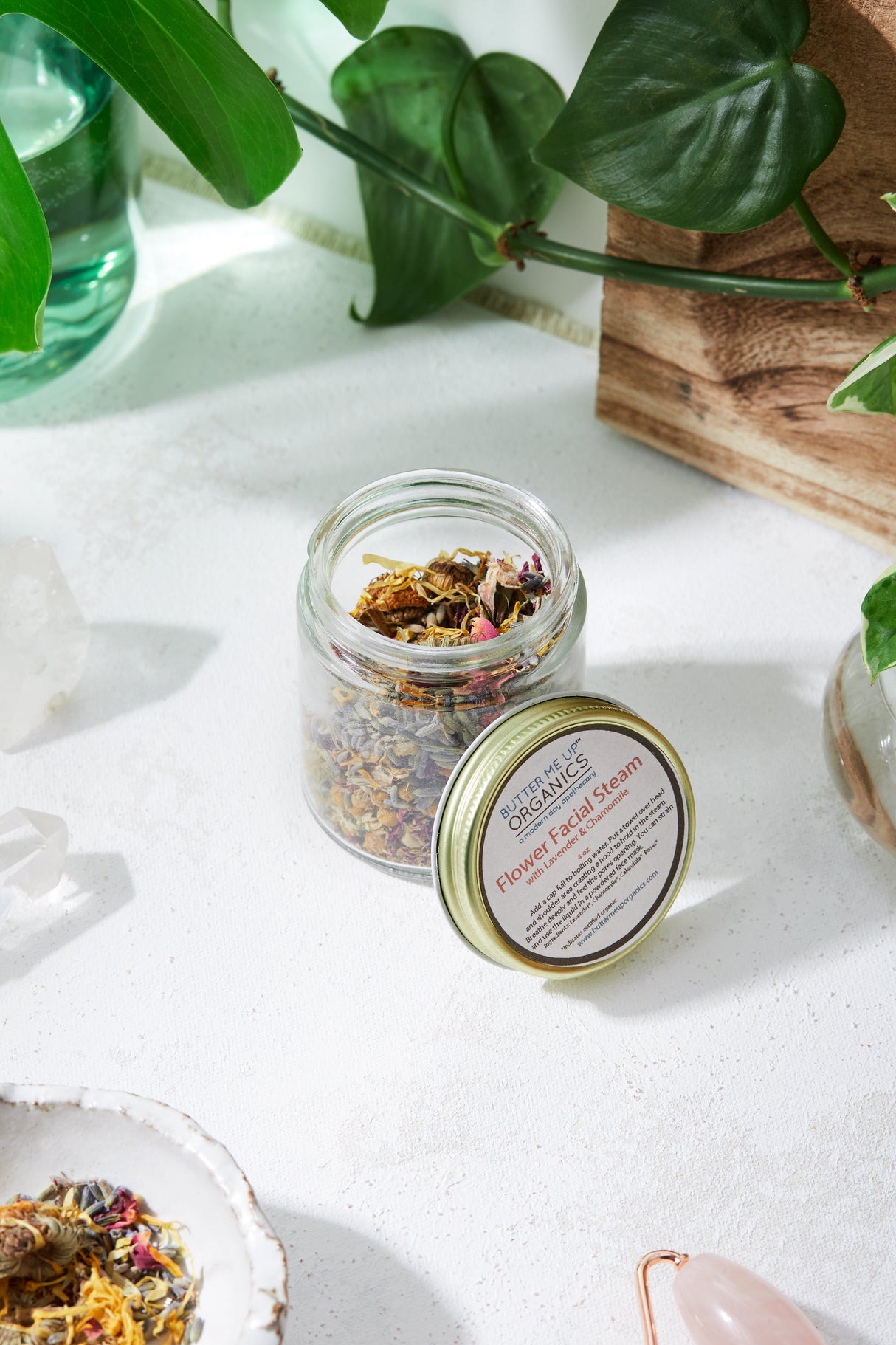 Calming Healing Facial Steam from Butter Me Up Organics