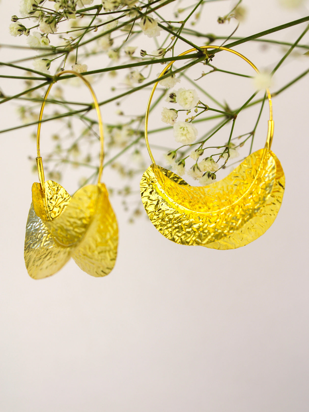 Astrid Statement Hoops from Ash & Rose