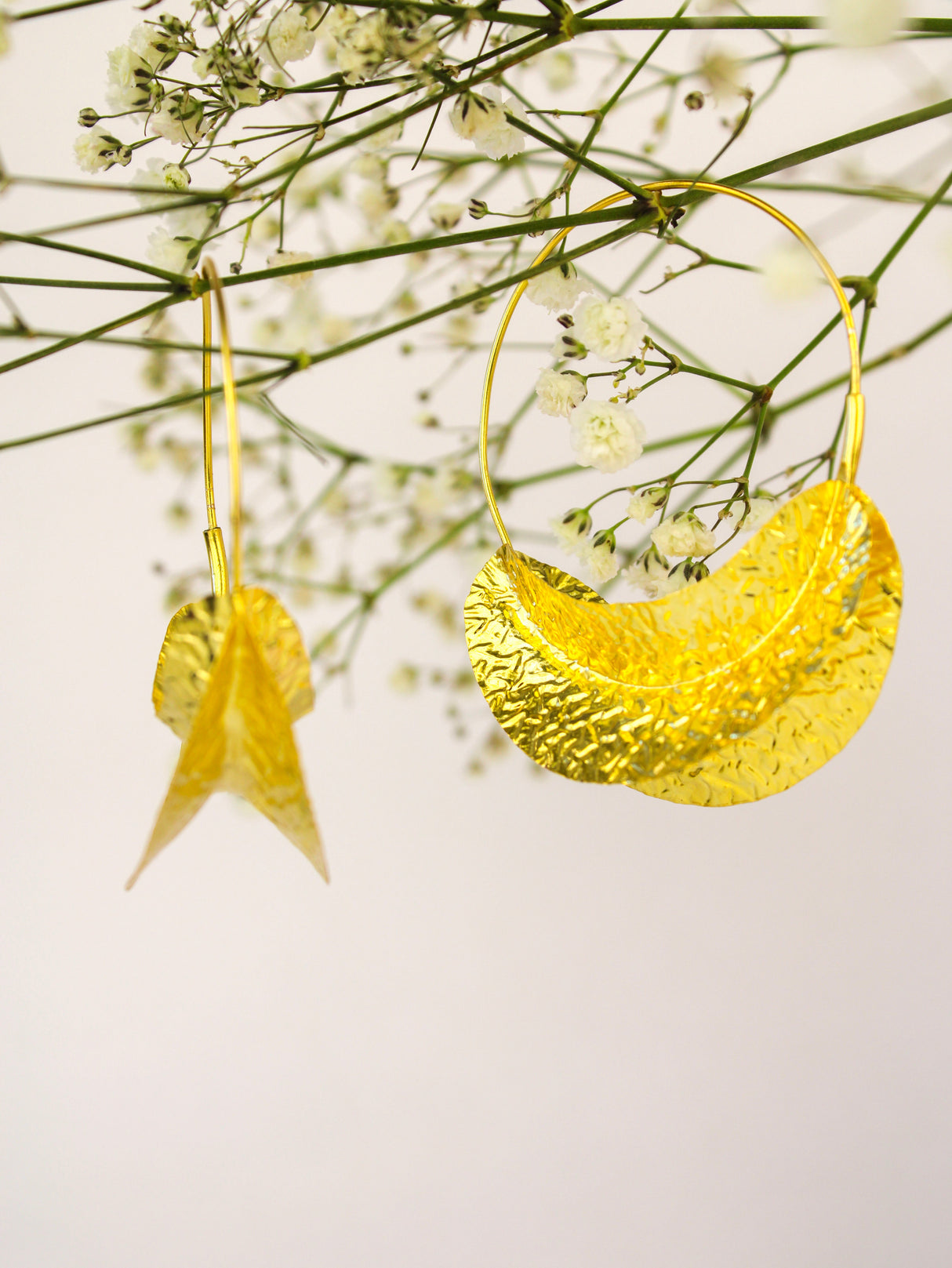 Astrid Statement Hoops from Ash & Rose