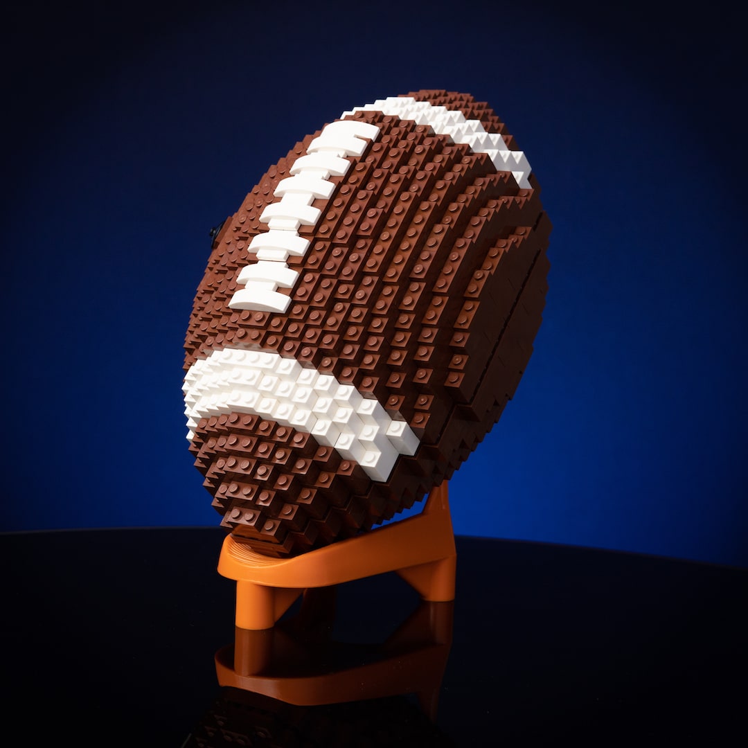 Life-Sized American Football from Bricker Builds