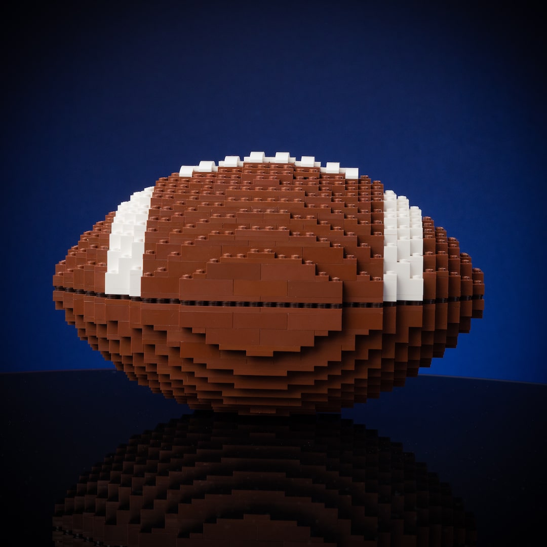 Life-Sized American Football from Bricker Builds