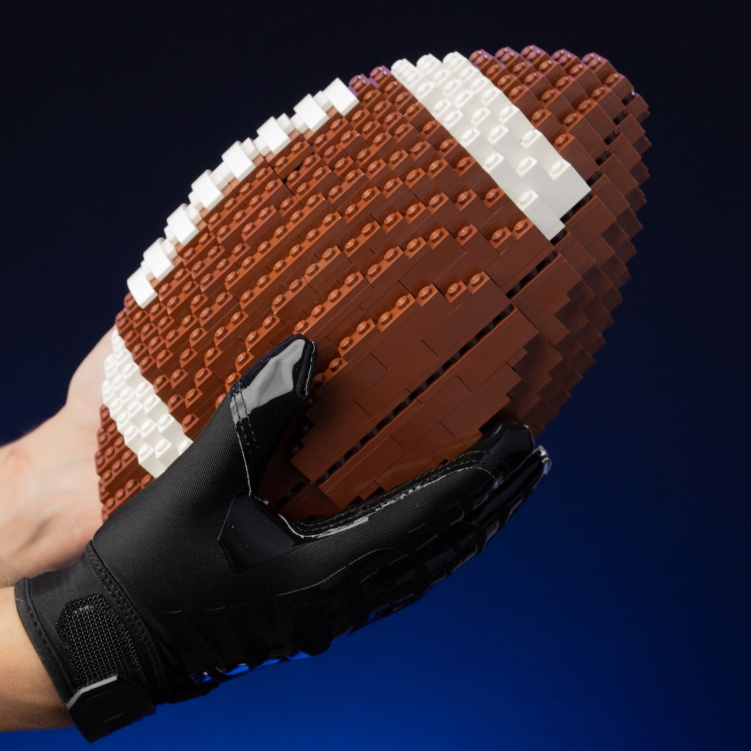 Life-Sized American Football from Bricker Builds