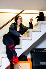 FootClothes x Aborted Death Kitty Crew Socks from FootClothes