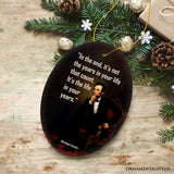 Abraham Lincoln Motivational Life Quote Ornament, Inspirational Gift from OrnamentallyYou