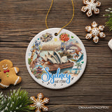 Artistic and Iconic Sydney Landmarks Christmas Ornament, Australia Gift and Keepsake Souvenir from OrnamentallyYou