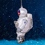 Astronaut Glass Christmas Ornament from OrnamentallyYou