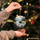 Artistic Yellowstone National Park Christmas Ornament, Gift for Nature Lovers from OrnamentallyYou