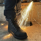 Oil Rigger 6” Steel Toe Men’s Work Boot - Black From Chinook Footwear