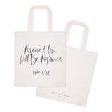Forgive and You Will Be Forgiven, Luke 6:37 Cotton Canvas Tote Bag from The Cotton & Canvas Co.