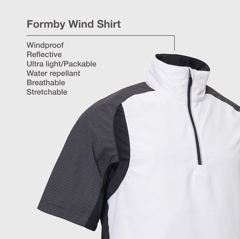 Men's Formby Golf Wind Shirt From Abacus Sportswear US