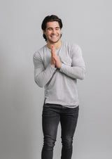 L/S Curved Hem from Ten/10 Apparel