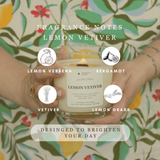 Lemon Vetiver (Seasonal) from Peripeti Home