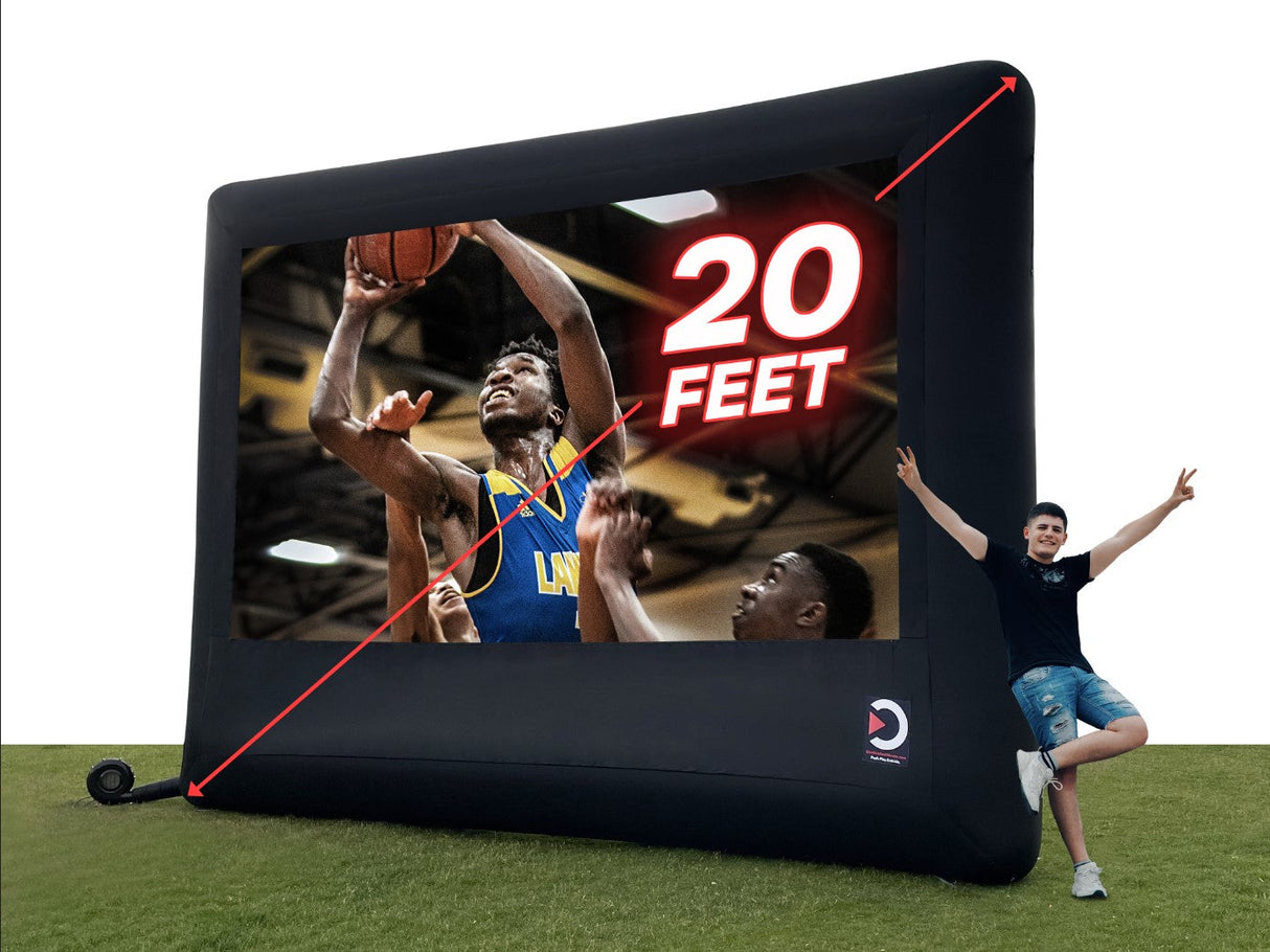 Elite Outdoor Movies 13' Home Outdoor Cinema System From Elite Outdoor Movies