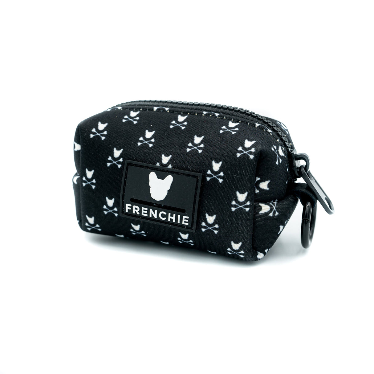 Frenchie Poo Bag Holder- Bad to the Bone from Frenchie Bulldog