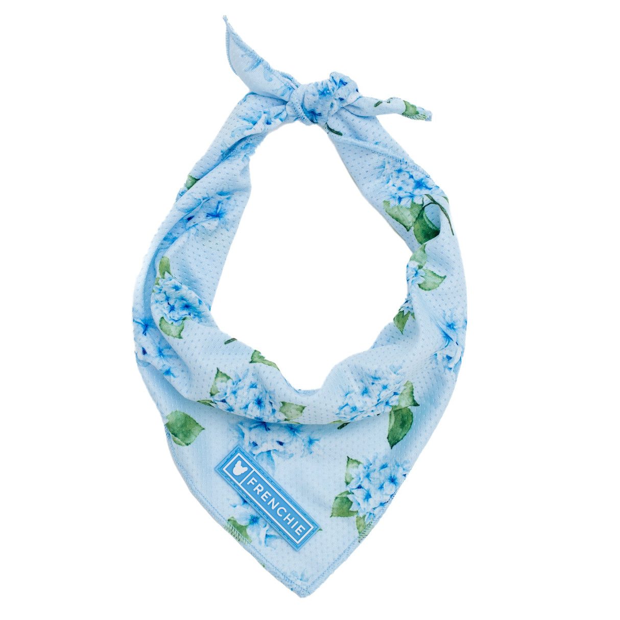 Frenchie Cooling Bandana - Hydrangea from Frenchie Bulldog