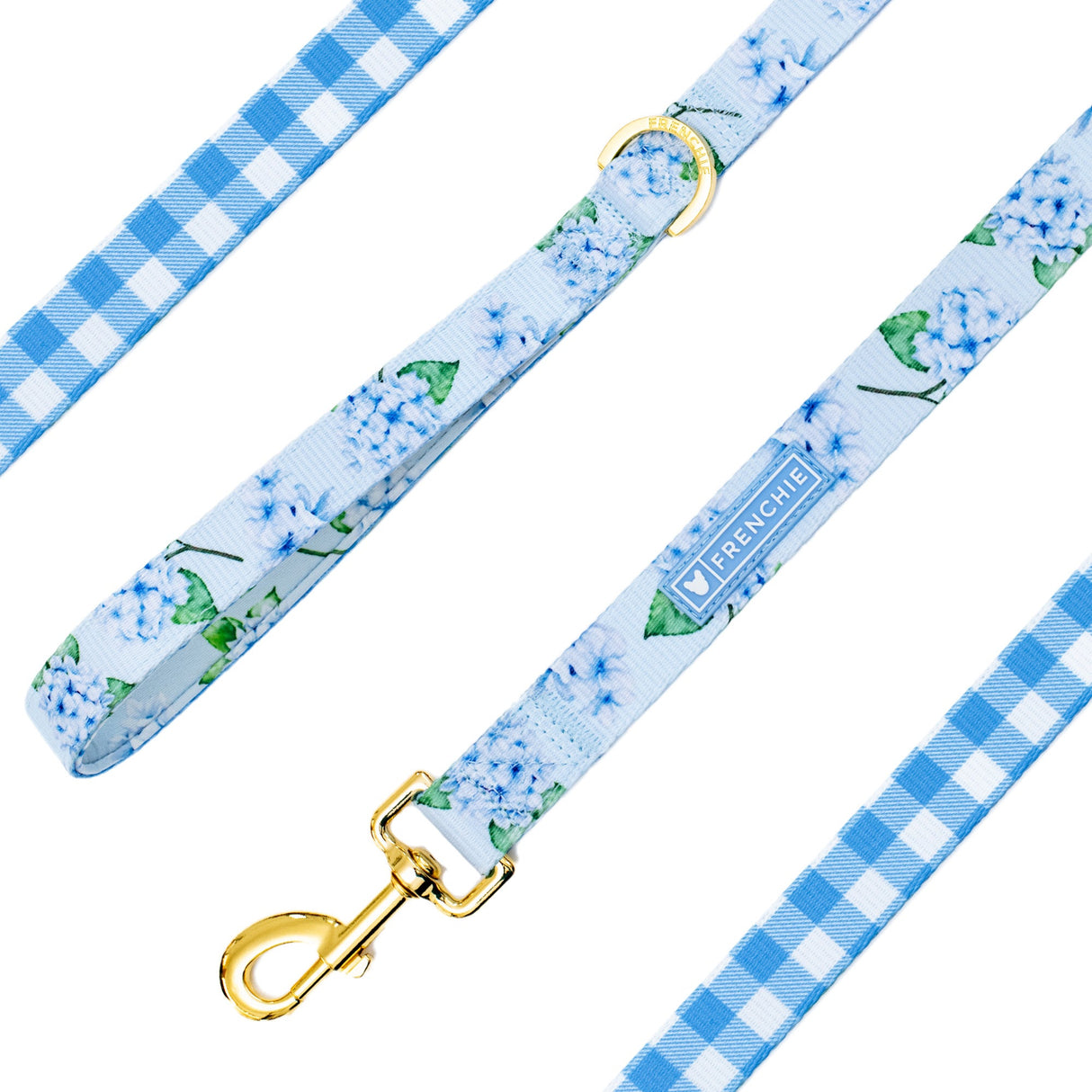 Frenchie Comfort Leash - Hydrangea from Frenchie Bulldog