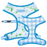 Frenchie Duo Reversible Harness - Hydrangea from Frenchie Bulldog