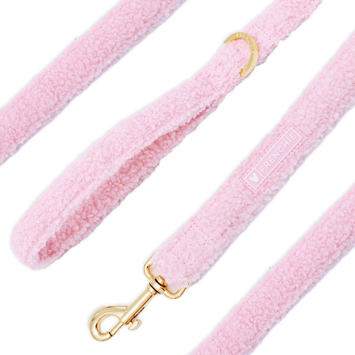 Frenchie Comfort Leash - Teddy Pink from Frenchie Bulldog