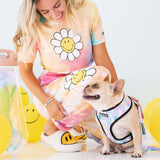 Frenchie Duo Reversible Harness - Good Vibes from Frenchie Bulldog