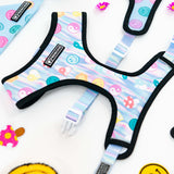 Frenchie Duo Reversible Harness - Good Vibes from Frenchie Bulldog