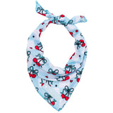Frenchie Cooling Bandana - Cherries Blue from Frenchie Bulldog