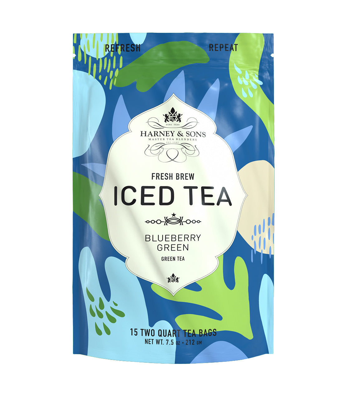 Blueberry Green Fresh Brew Iced Tea from Harney & Sons Fine Teas