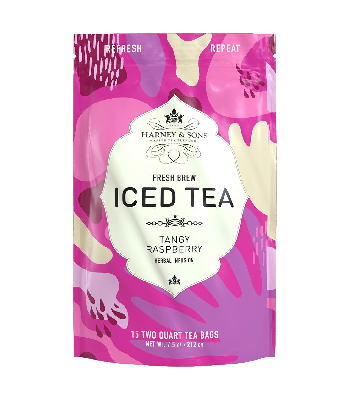 Raspberry Herbal Fresh Brew Iced Tea from Harney & Sons Fine Teas
