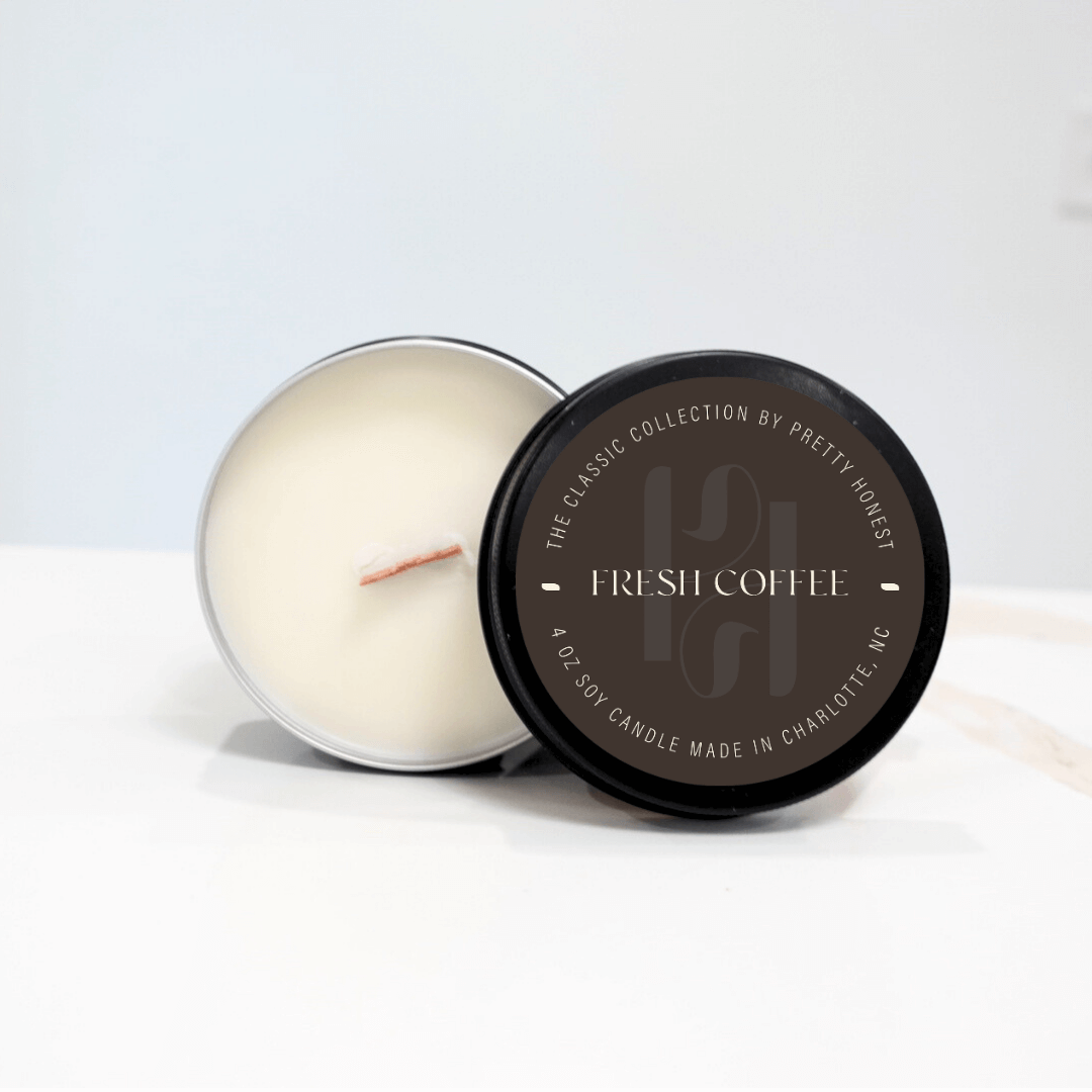 4oz Candle Tins from Pretty Honest Candles