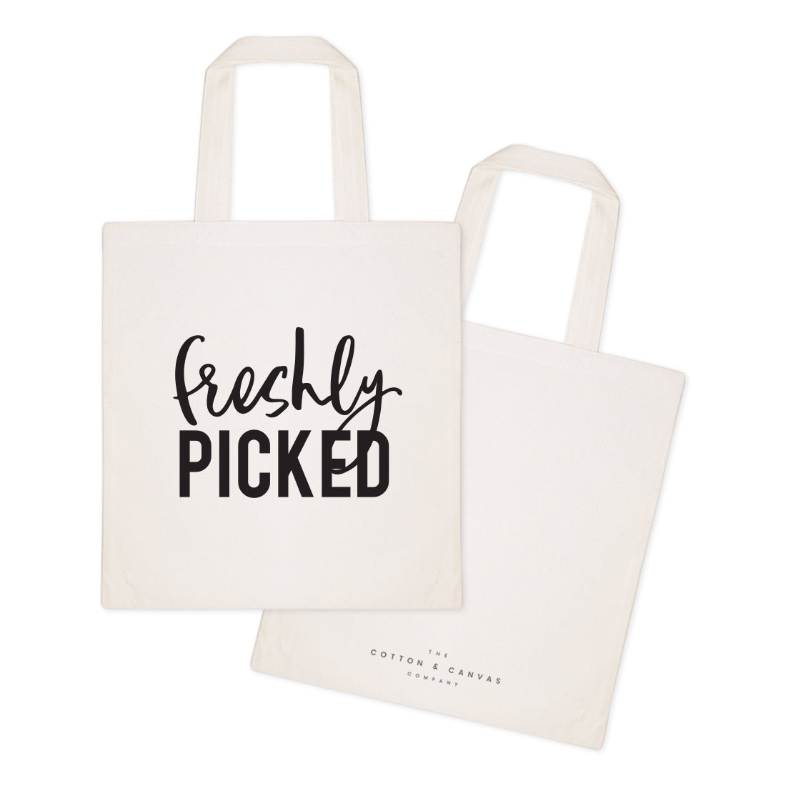 Freshly Picked Cotton Canvas Tote Bag from The Cotton & Canvas Co.