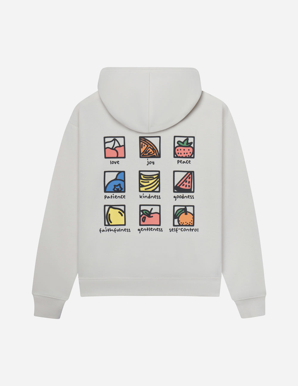 Fruit of the Spirit Giving Basket Unisex Hoodie from Elevated Faith