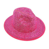 Bling Studded Panama Hat from Madeline Love