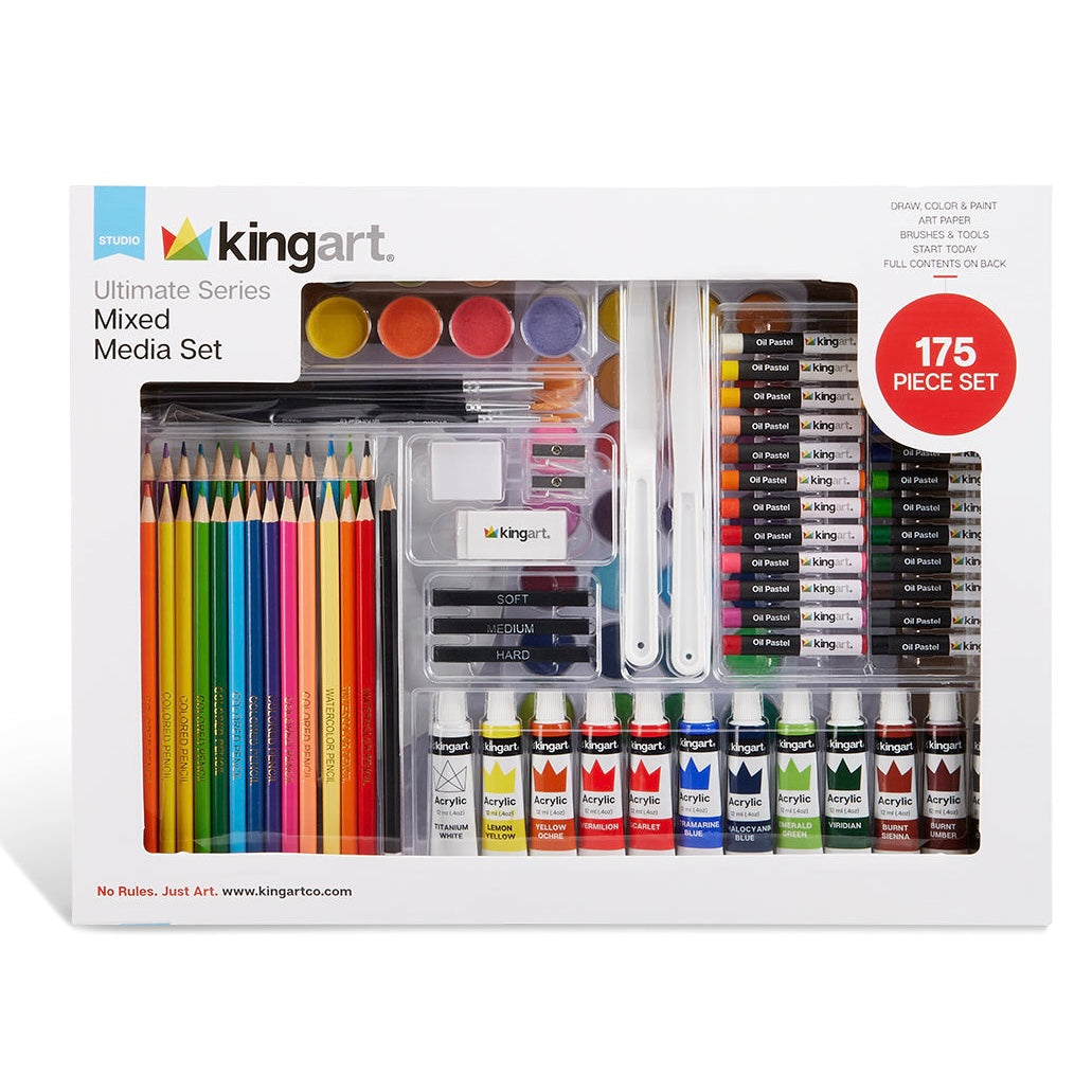 Mixed Media Art Set, 175 pc from KINGART