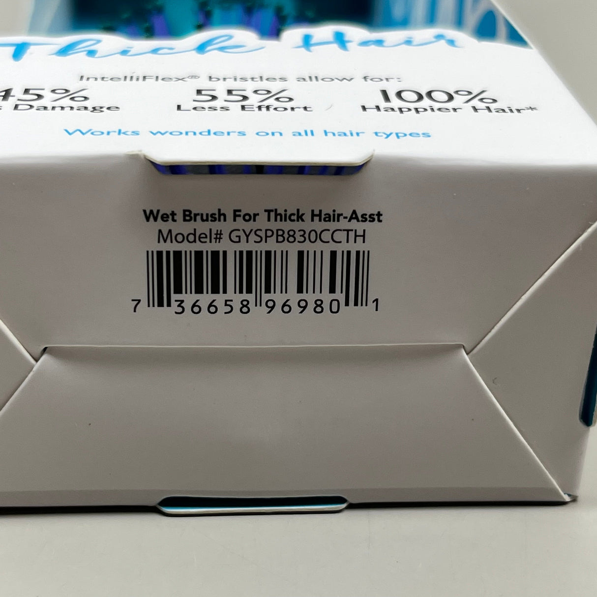 WET BRUSH (2 PACK) Custom Care Detangler Brush-Thick Hair Teal GYSPB830CCTH from PayWut