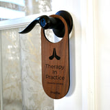 Self Care Sign | Therapy Door Hanger from Mache
