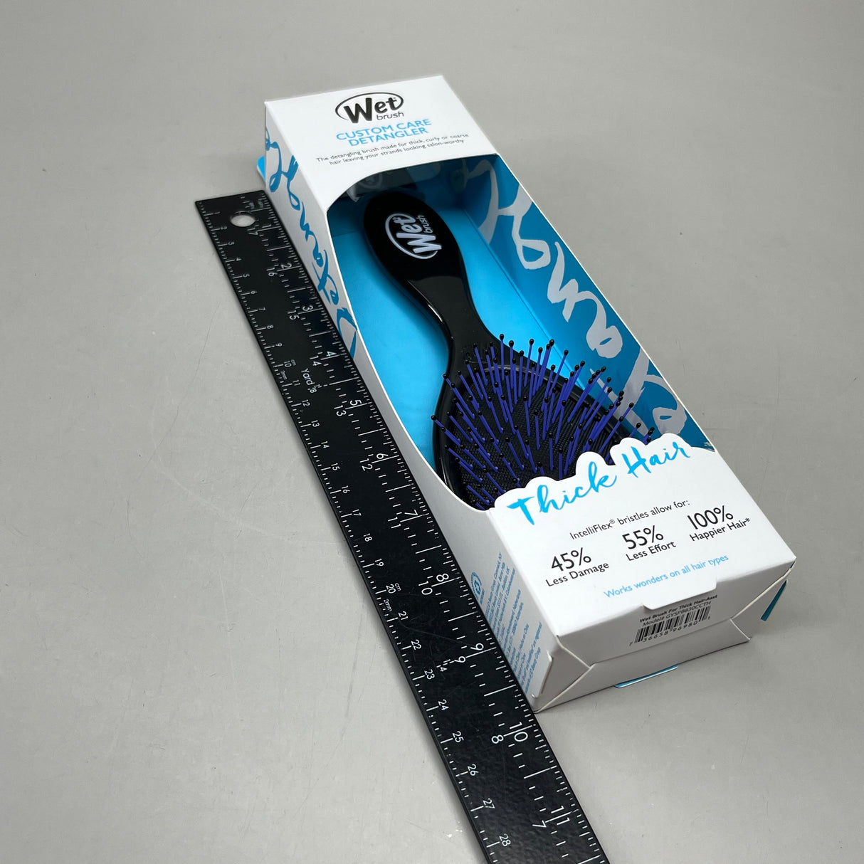WET BRUSH (2 PACK) Custom Care Detangler Brush-Thick Hair Black GYSPB830CCTH from PayWut