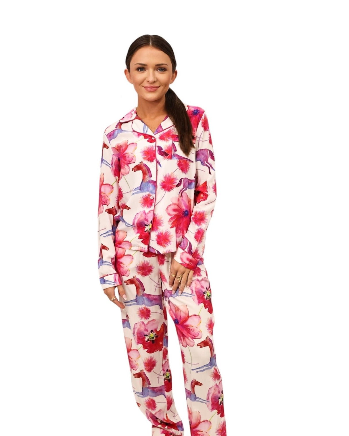 Layla Pajama Shirt from Equisite
