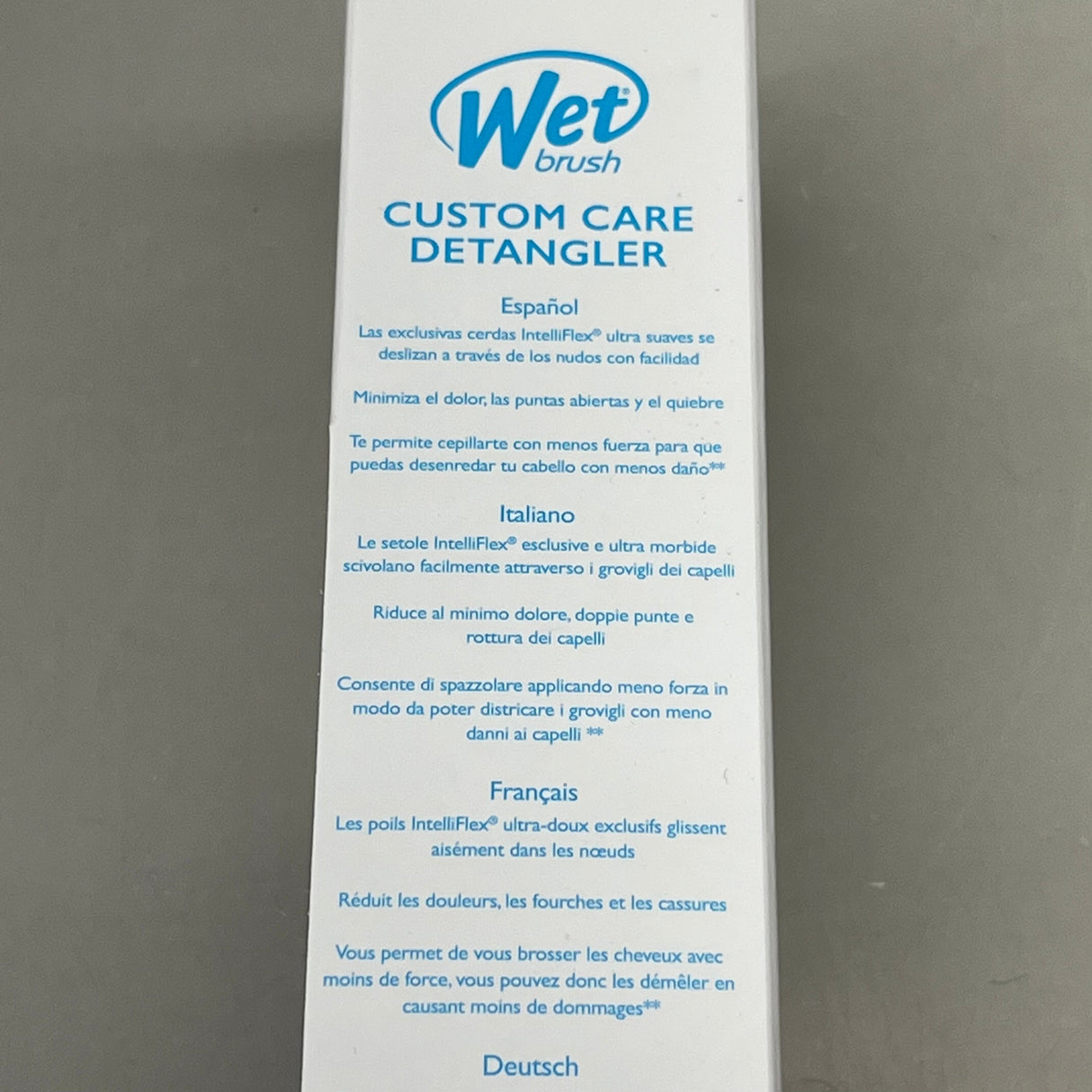 WET BRUSH (2 PACK) Custom Care Detangler Brush-Thick Hair Teal GYSPB830CCTH from PayWut