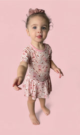 BUNNIES AND BOWS DREAM BODYSUIT DRESS from DREAM BIG LITTLE CO