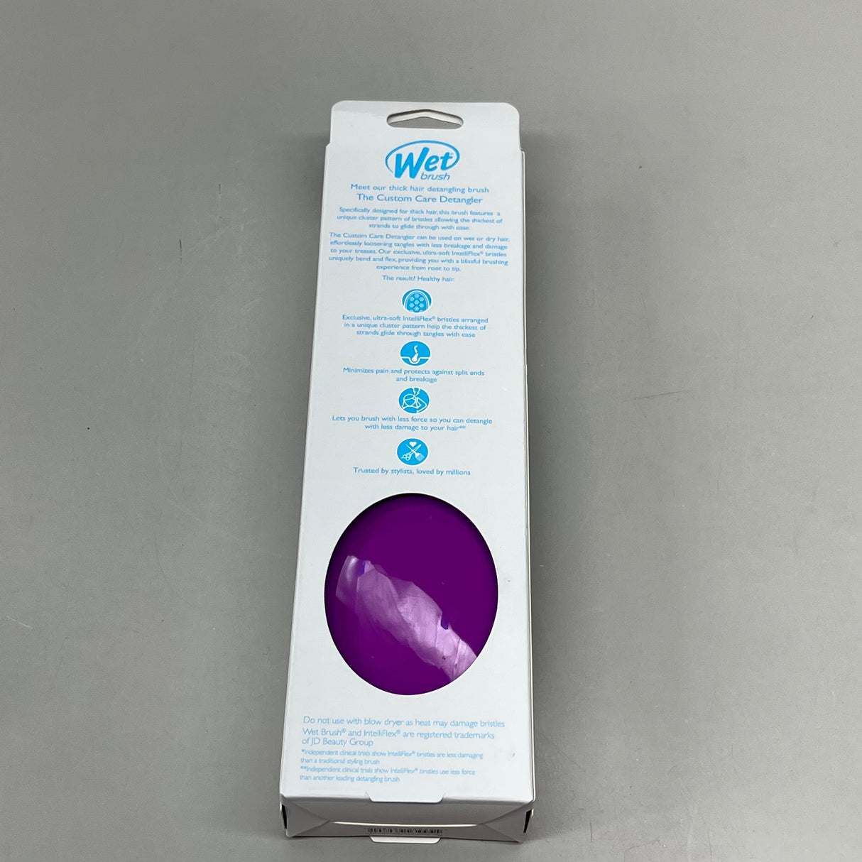 WET BRUSH (2 PACK) Custom Care Detangler Brush-Thick Hair Purple GYSPB830CCTH from PayWut