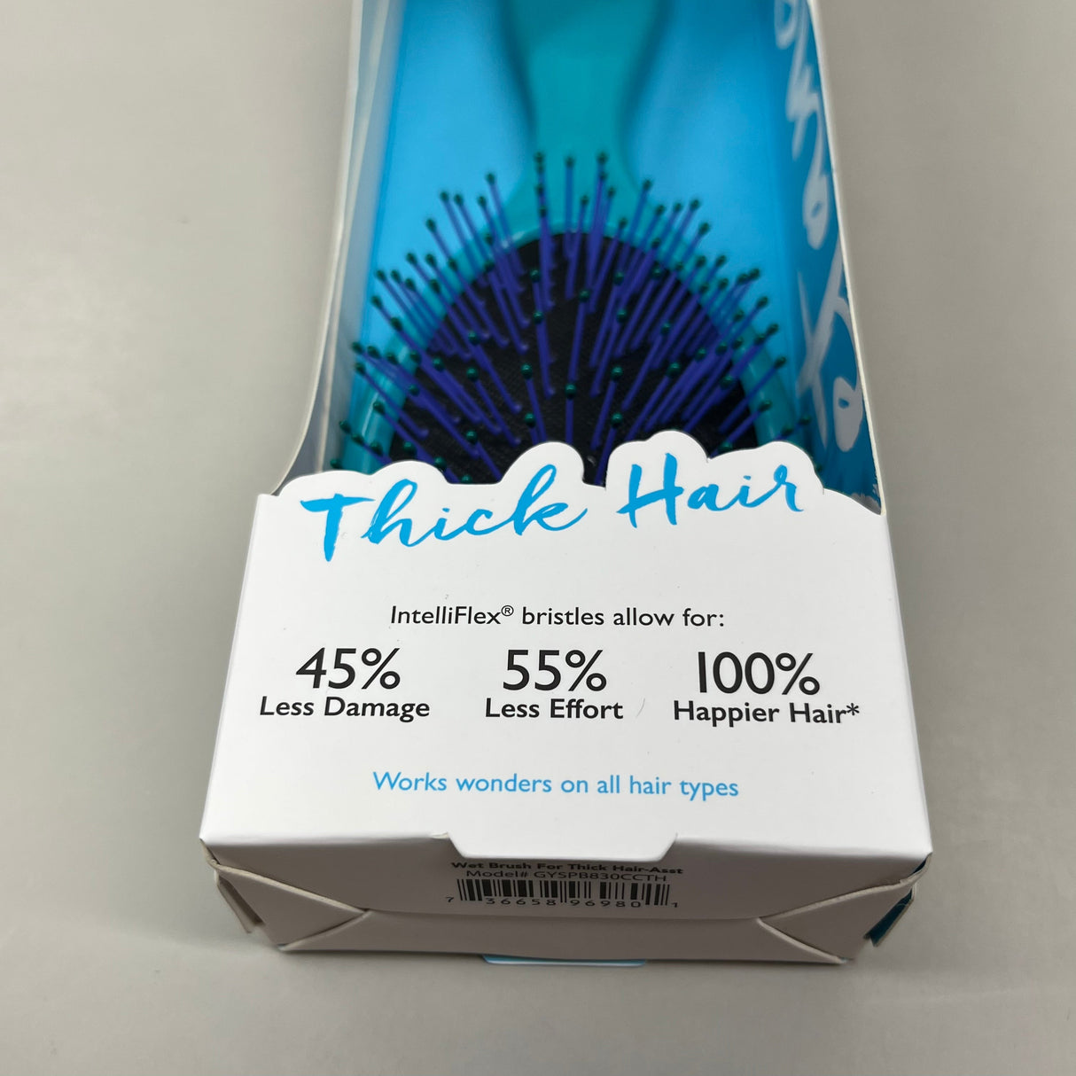 WET BRUSH (2 PACK) Custom Care Detangler Brush-Thick Hair Teal GYSPB830CCTH from PayWut