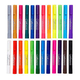 Tempera Paint Thin Sticks, 24 Colors from KINGART