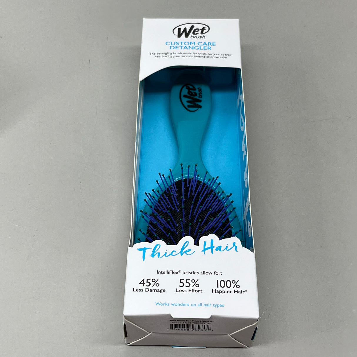 WET BRUSH (2 PACK) Custom Care Detangler Brush-Thick Hair Teal GYSPB830CCTH from PayWut