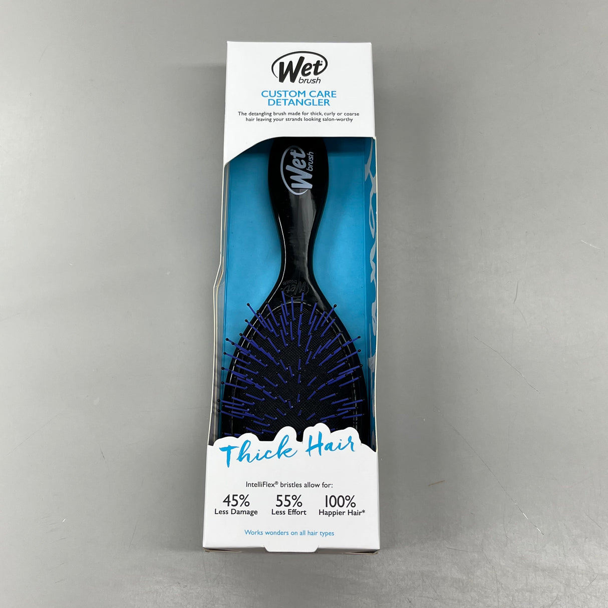 WET BRUSH (2 PACK) Custom Care Detangler Brush-Thick Hair Black GYSPB830CCTH from PayWut